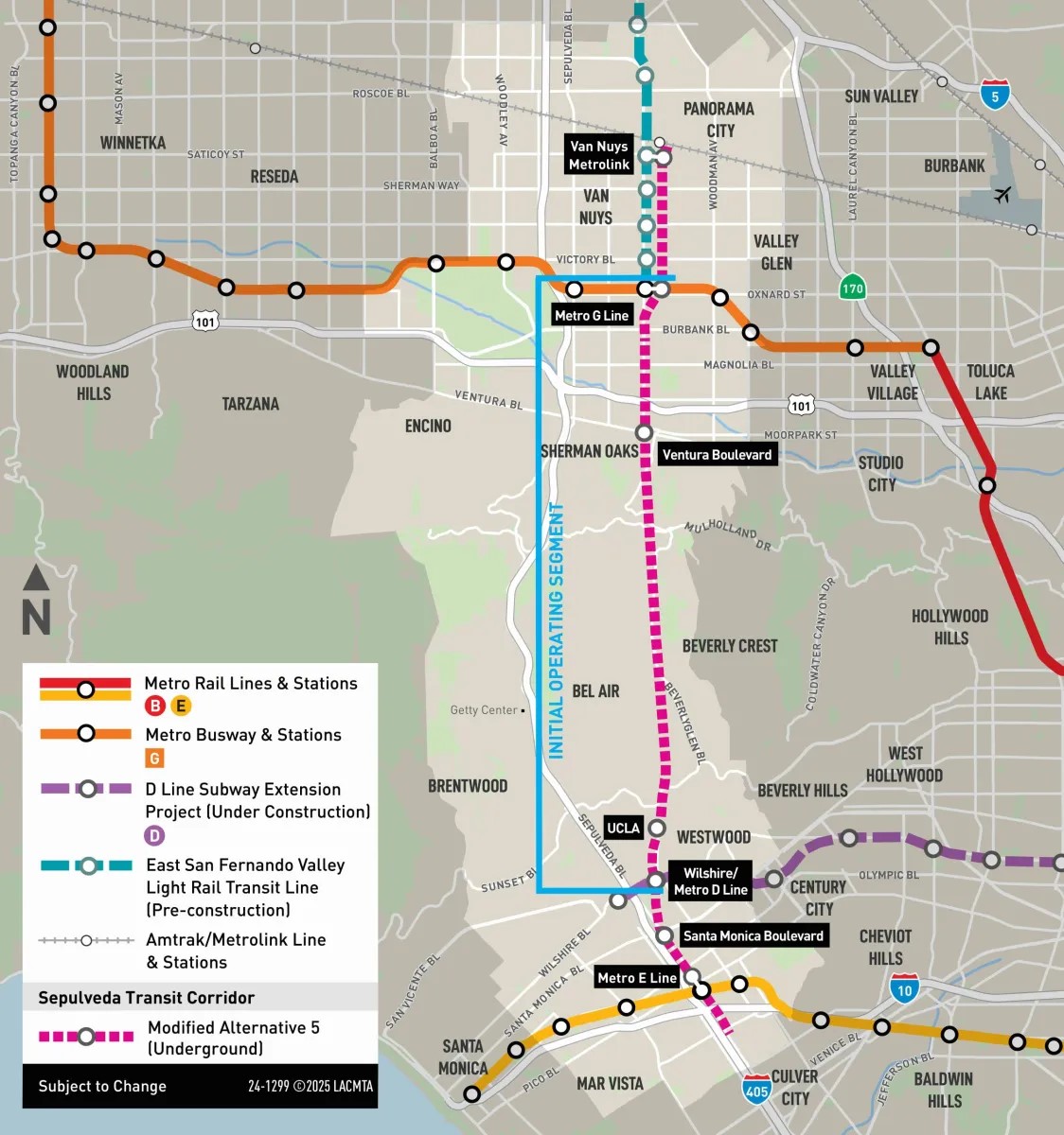 Metro Chooses Tunnel for Sepulveda Transit Corridor